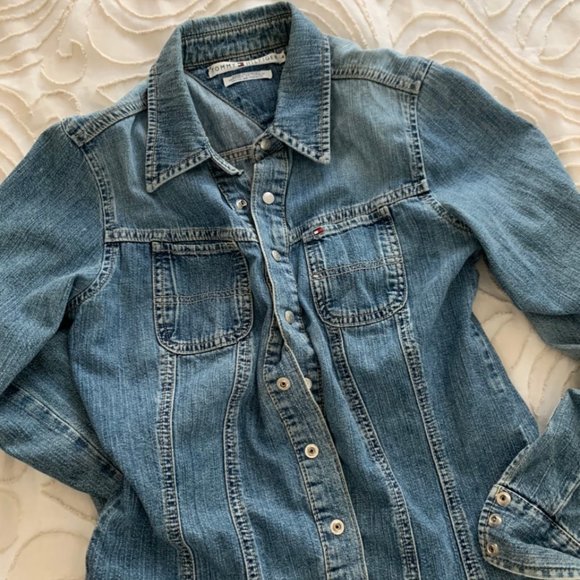 Tommy Hilfiger Jean Jacket 🍃 - Picture 4 of 7